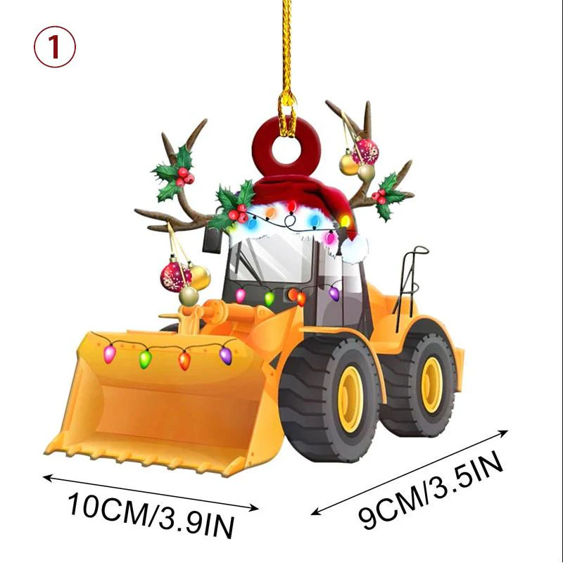 Auto-Boot-Kerstijzer Ornament - Image 7