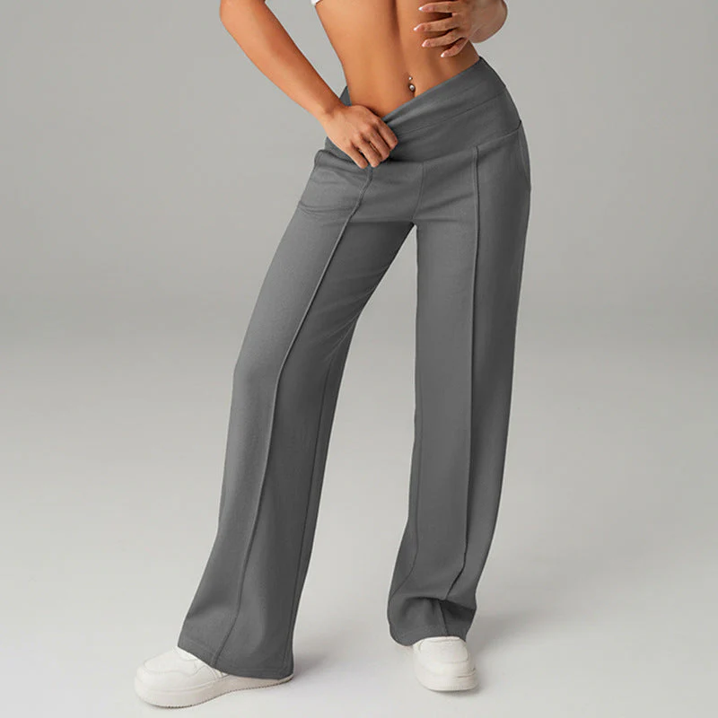 Ava – Wijde High-Waist Broek | 50% KORTING - Image 23