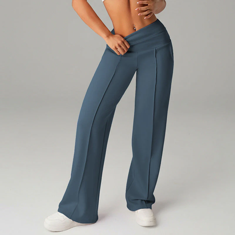 Ava – Wijde High-Waist Broek | 50% KORTING - Image 24
