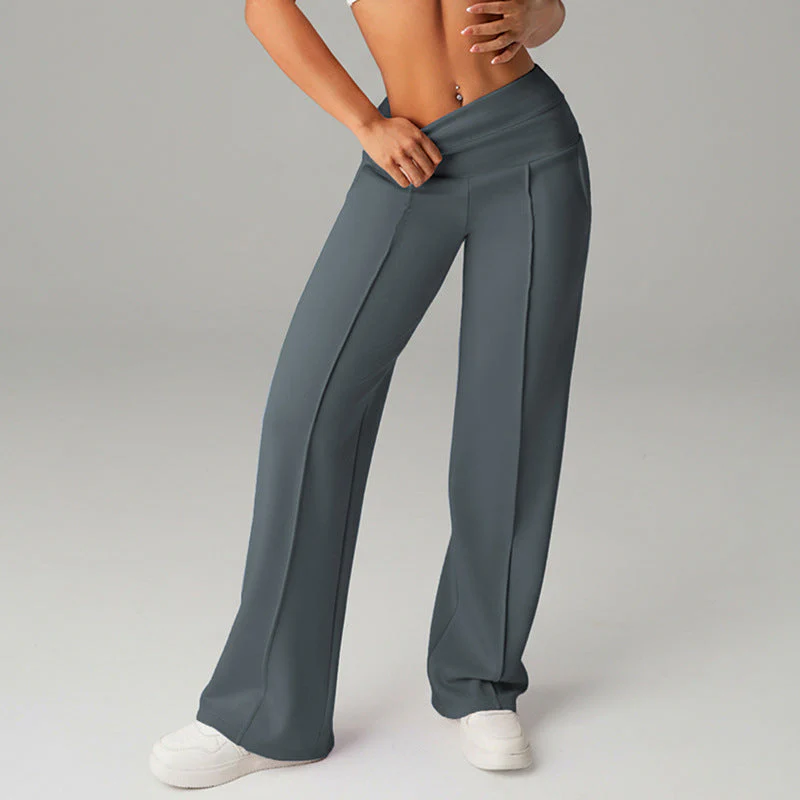 Ava – Wijde High-Waist Broek | 50% KORTING - Image 26