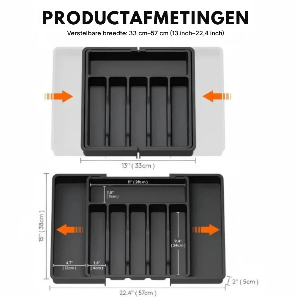 AvantiSpace – Verstelbare Lade-organizer | 50% KORTING - Image 4