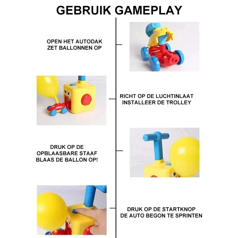 Ballonnen Auto Intelligentie Speelgoed voor Kinderen - Image 5