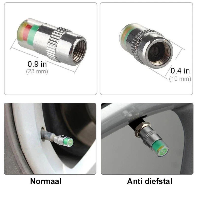 Bandenspanning Indicator Ventieldopjes - Image 4