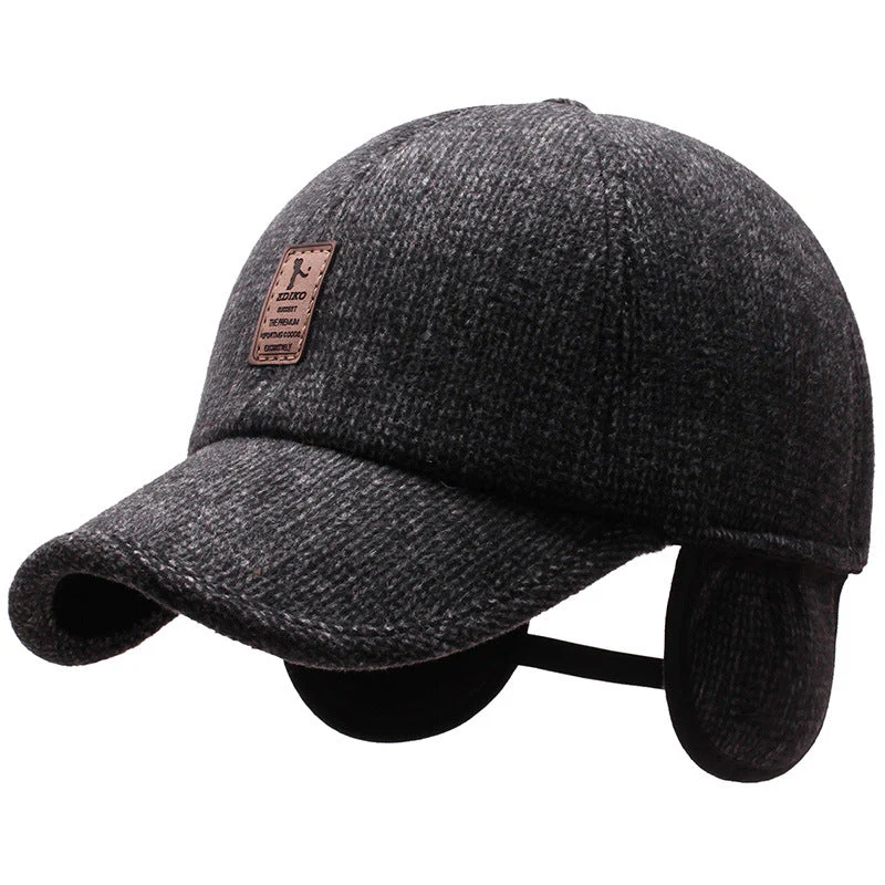 Baseball cap Winter Dad Hat Warm Snapback Caps - Image 10