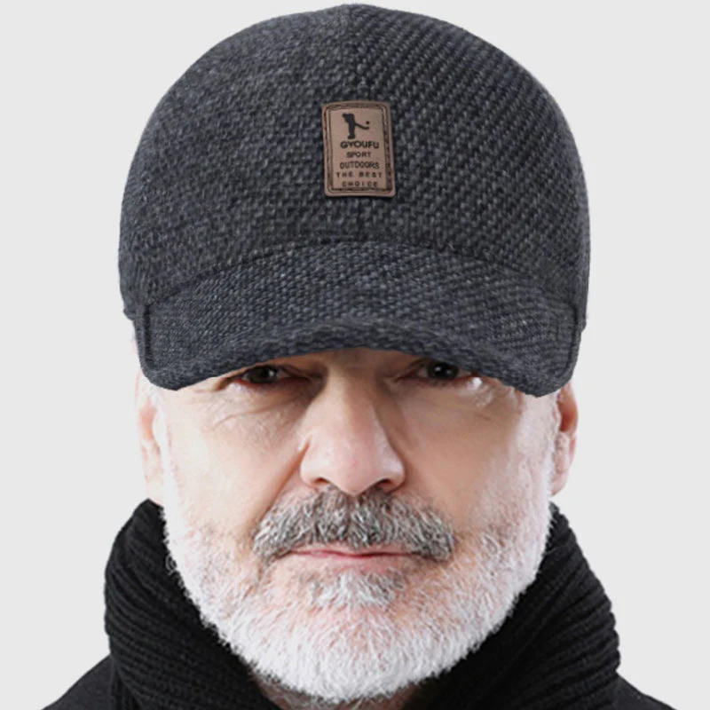 Baseball cap Winter Dad Hat Warm Snapback Caps - Image 6