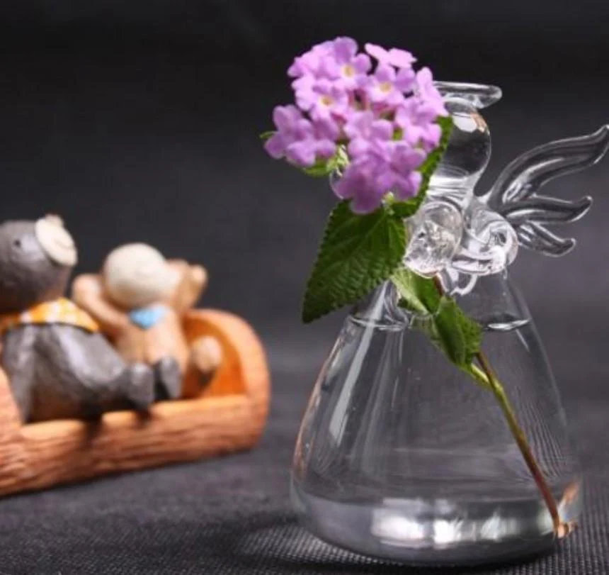"Bescherm engel" - Bloemen vaas - Image 6