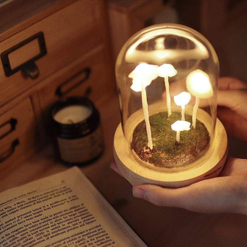 Betoverende DIY paddestoellamp voor thuisdecoratie - Image 4