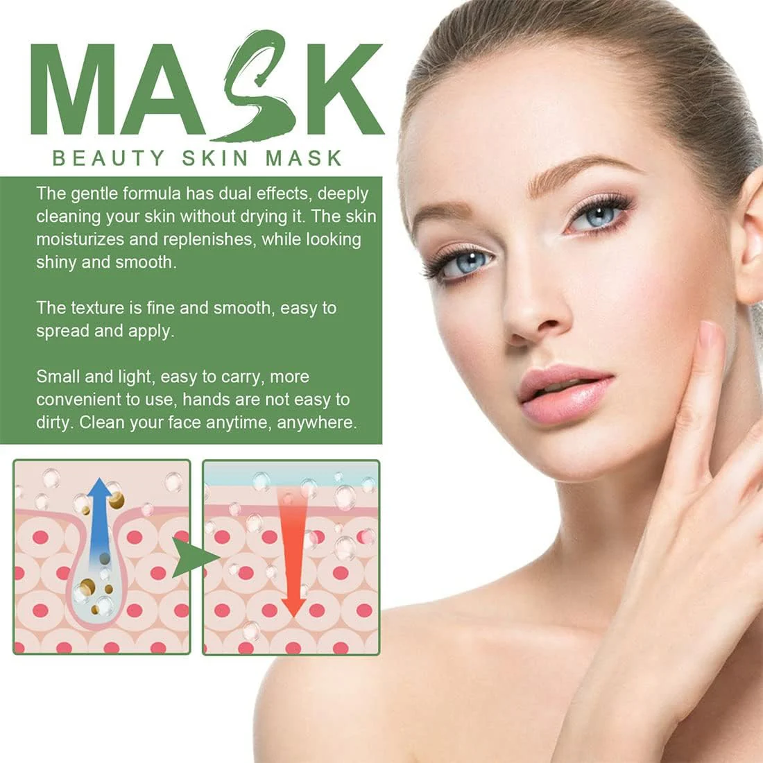 GlowTea™ – Groene Thee Masker voor Diepe Reiniging & Hydratatie | 1+1 GRATIS - Image 5