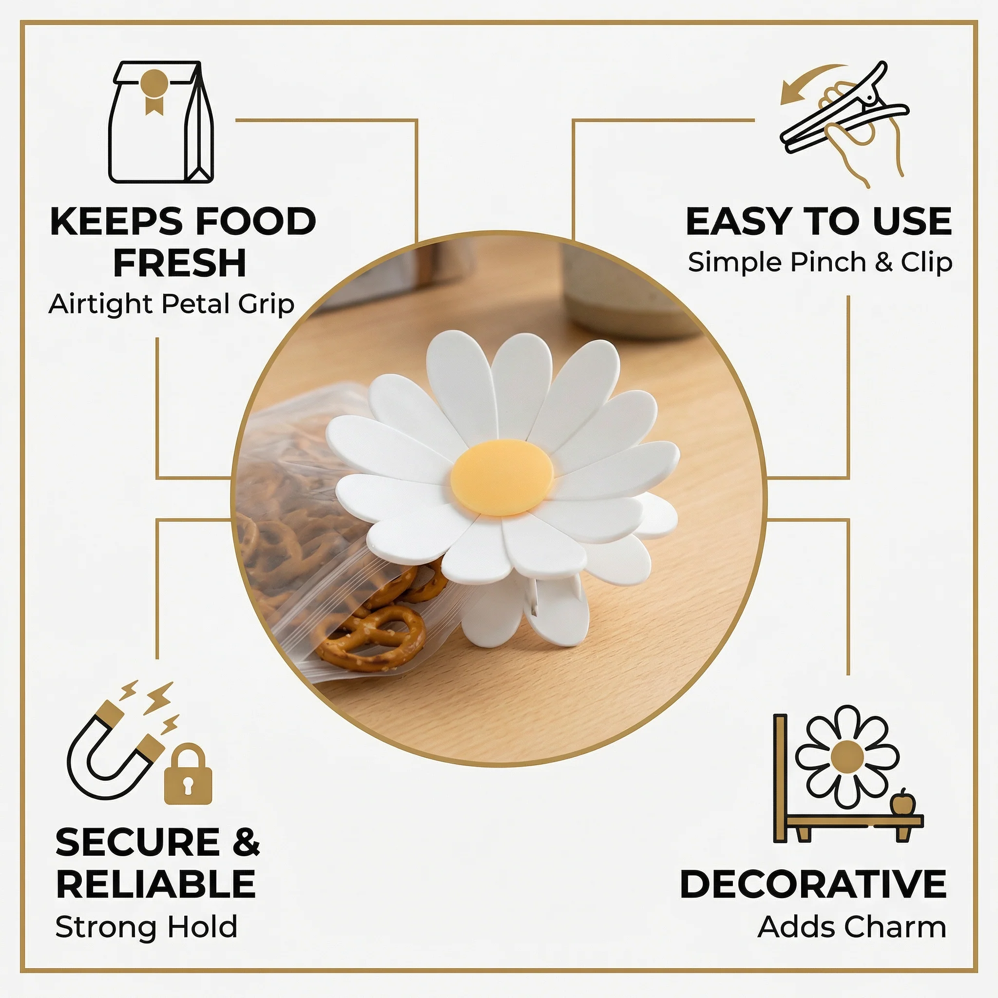 BloomSeal — Verse Snackclips Set van 4 stuks | 50% KORTING - Image 9