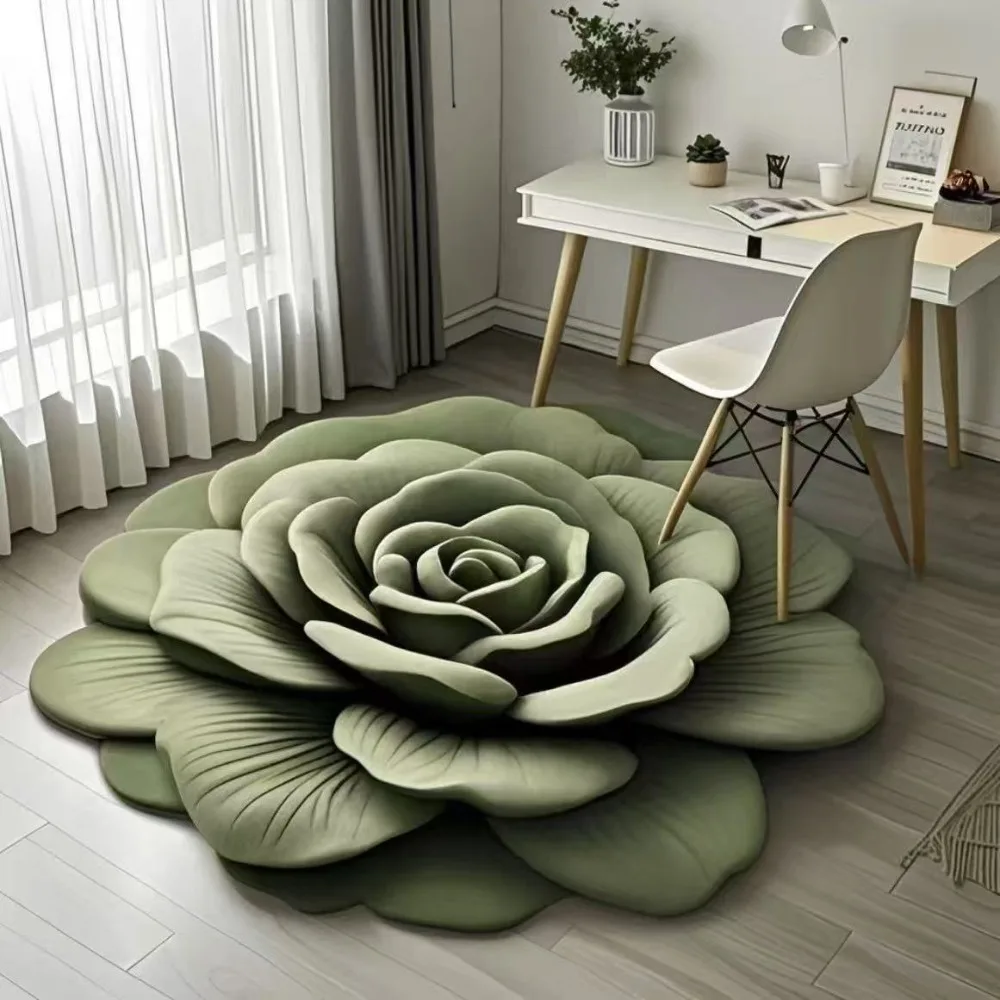 Blossom™ elegante badmat met rozenblaadjesmotief - Image 3
