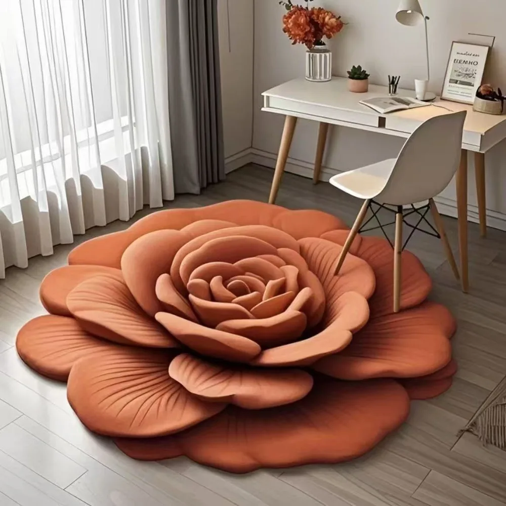 Blossom™ elegante badmat met rozenblaadjesmotief - Image 4