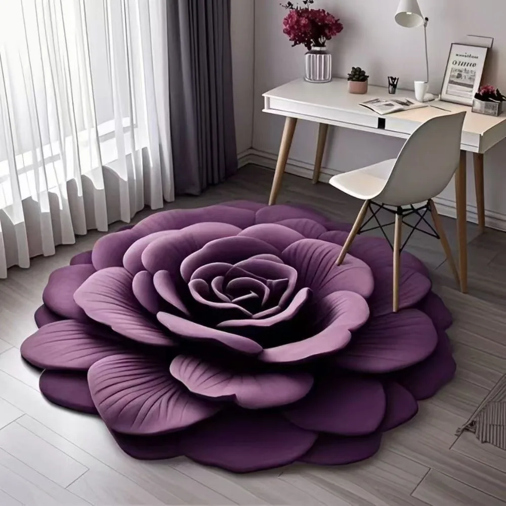Blossom™ elegante badmat met rozenblaadjesmotief - Image 5