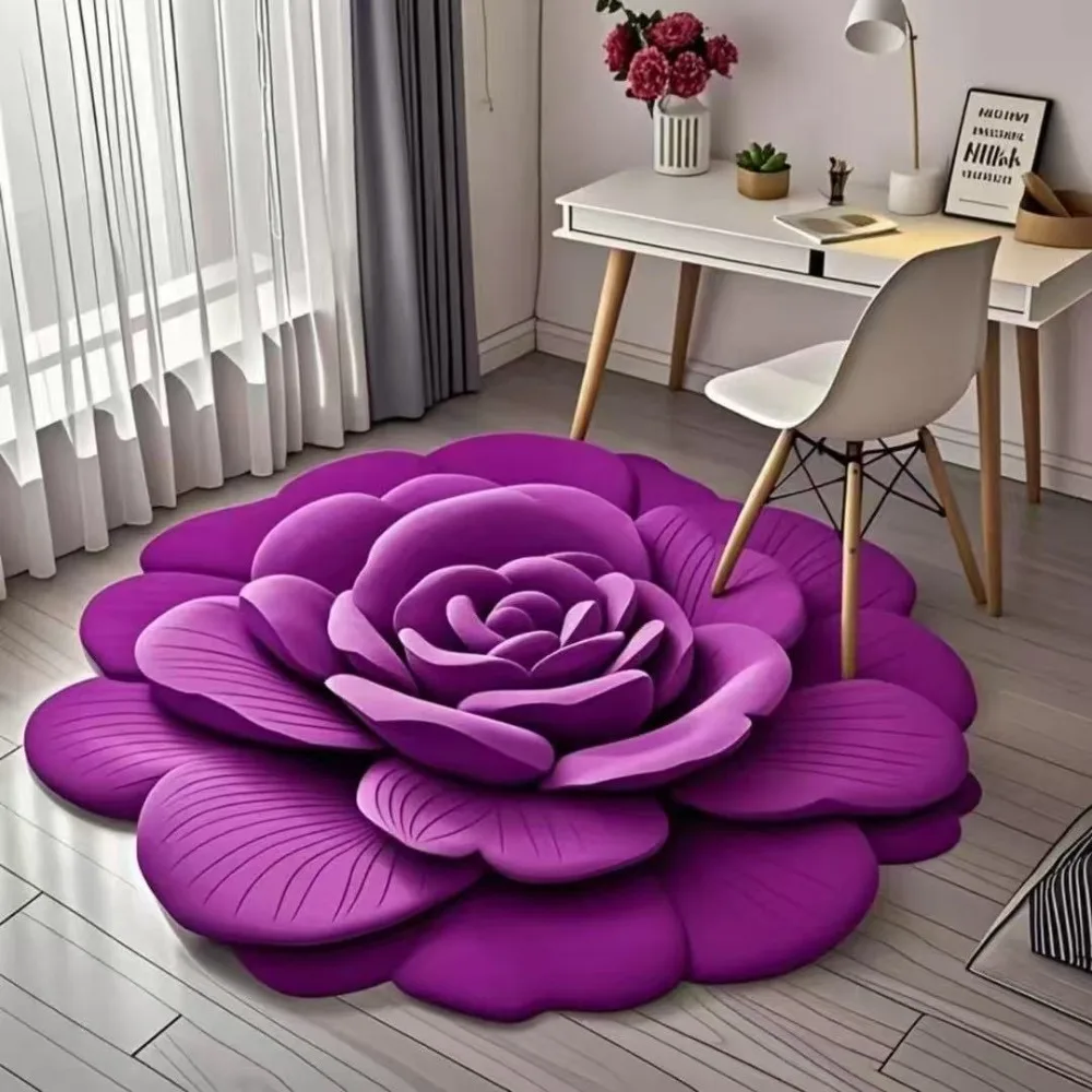 Blossom™ elegante badmat met rozenblaadjesmotief - Image 7