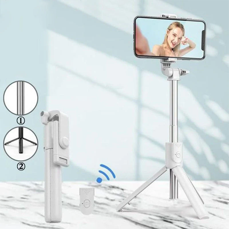 Bluetooth Remote Selfie Stick Tripod - Image 12