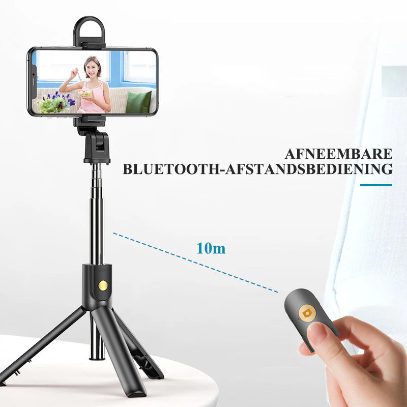 Bluetooth Remote Selfie Stick Tripod - Image 5