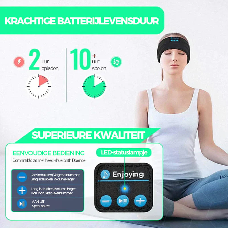 Bluetooth-sporthoofdband - Image 7
