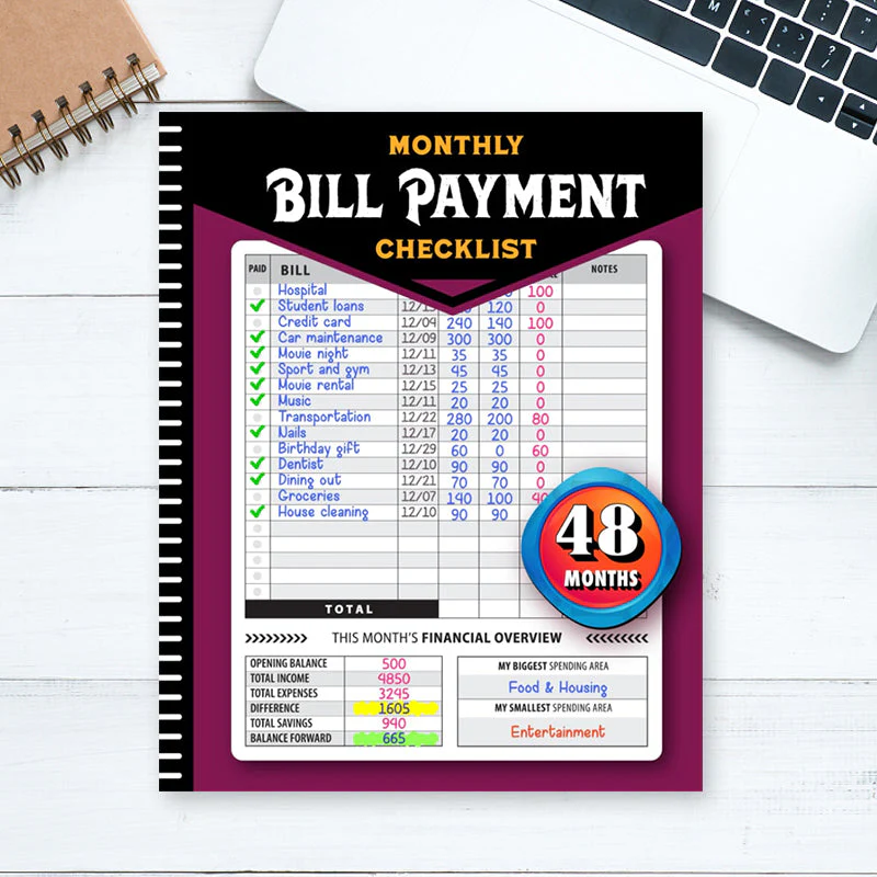 BudgetMaster  - Boek voor het beheren van factuurbetalingen | 50% KORTING - Image 4