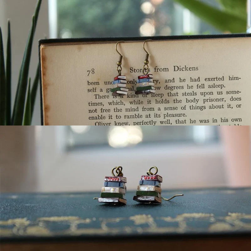Bookstappel Oorbellen - Image 6