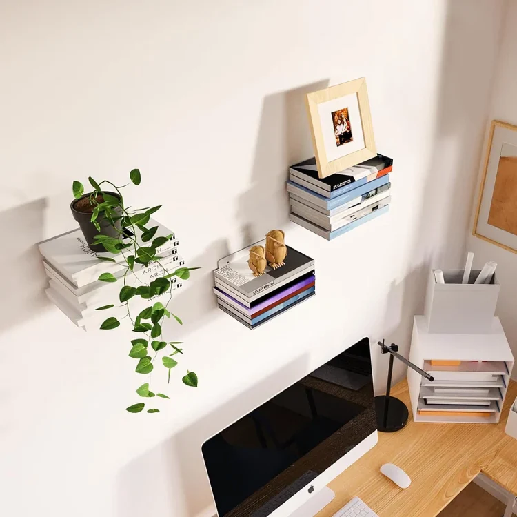 Booksy – Onzichtbare Wandplank die Ruimte Bespaart  | 1+2 GRATIS - Image 6