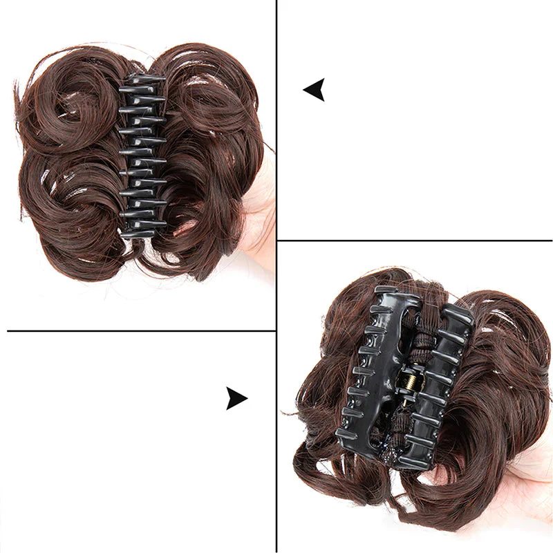 Bun Clipping Flower Bud-pruik - Image 7