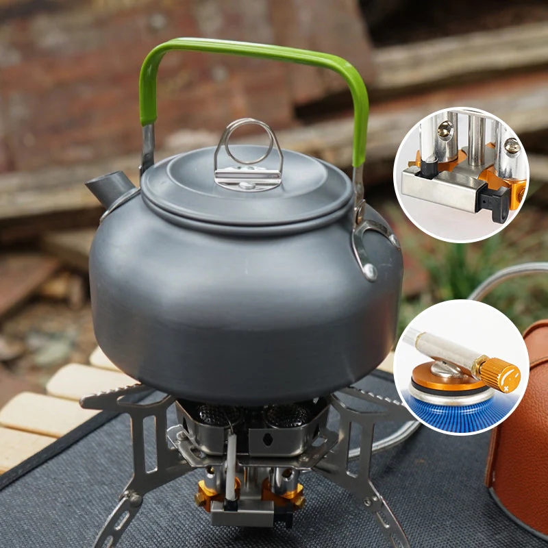 Camping Outdoor Winddicht Gas Brander - Image 9