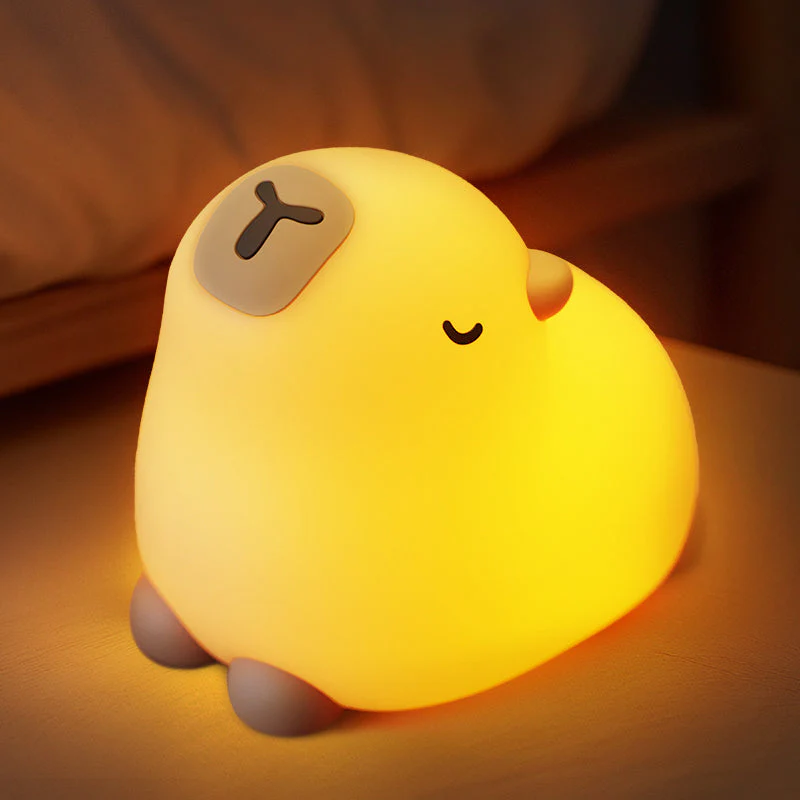 Capybara Squishy siliconen LED nachtlampje - Image 14