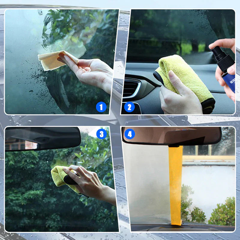 Car Glass Rainproof & Anti-Fog Cleaner Coating Agent - Image 3