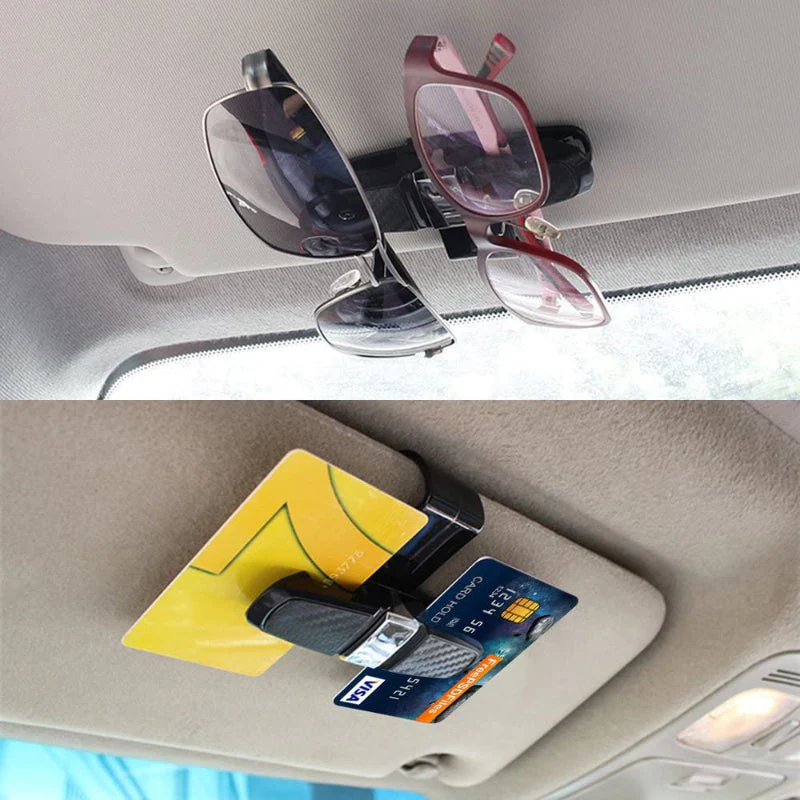 Car Sun Visor Glasses Clip - Image 6