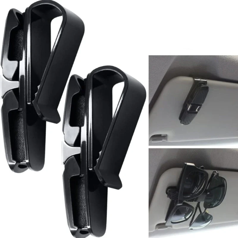 Car Sun Visor Glasses Clip - Image 7