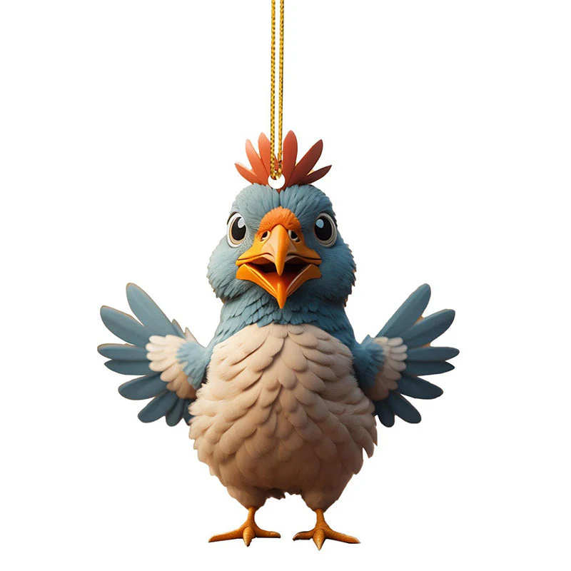 Cartoon rooster decorative ornaments - Image 23