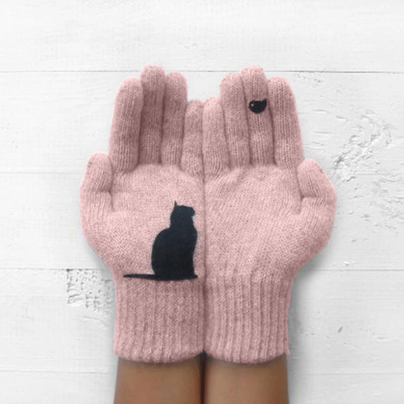 Cat style cotton gloves - Image 5