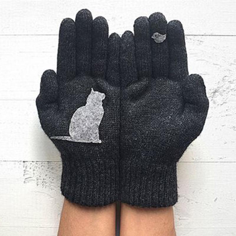 Cat style cotton gloves - Image 6