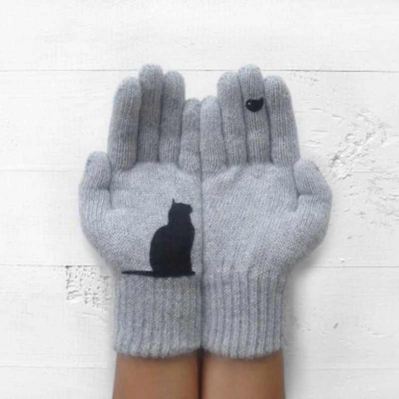 Cat style cotton gloves - Image 7