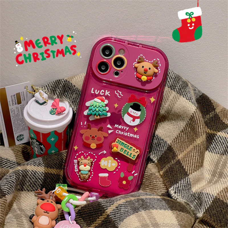 Christmas Tree Pendant iPhone Cover with Mirror - Image 6
