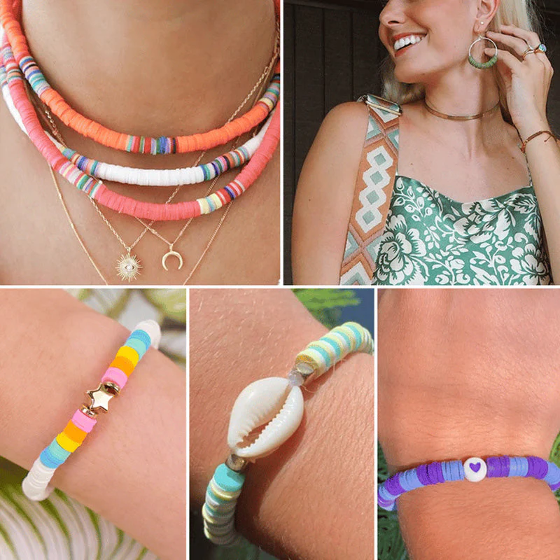 Clay Beads Bracelet Making Kit - Image 3