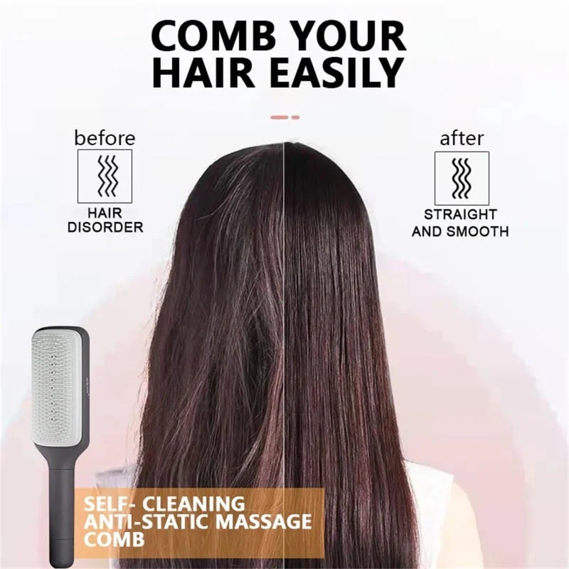 CleanBrush™ – Roterende zelfreinigende haarborstel | 1+1 GRATIS - Image 12