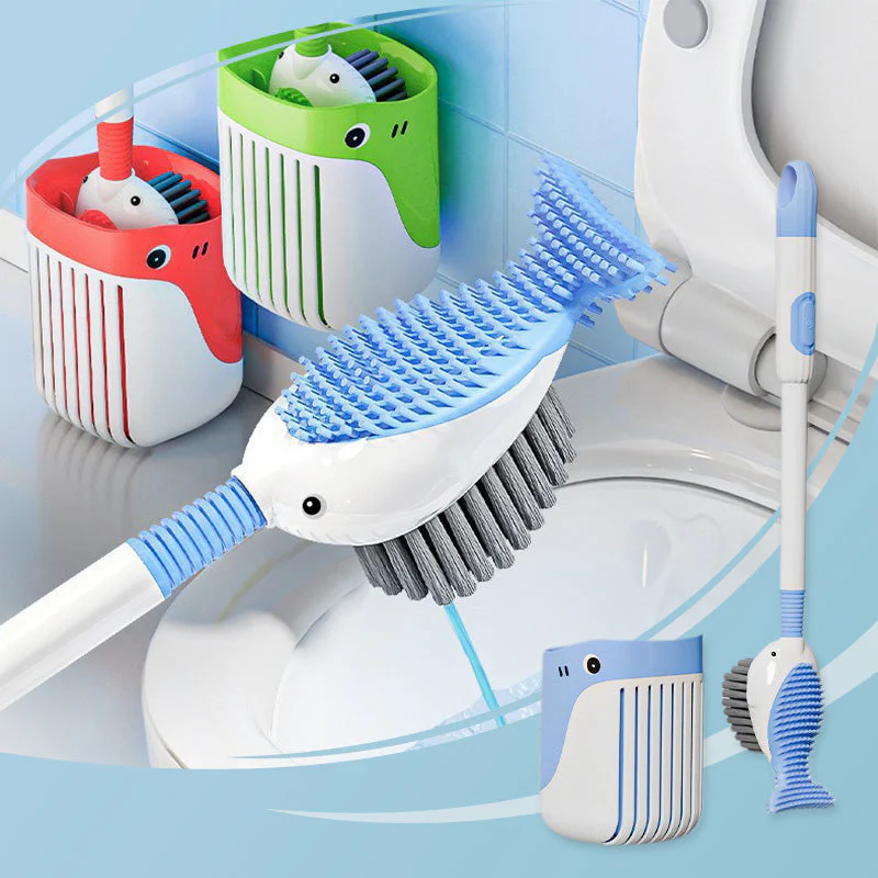 CleanGrip™ – Toiletborstelset met zuignap | 50% korting