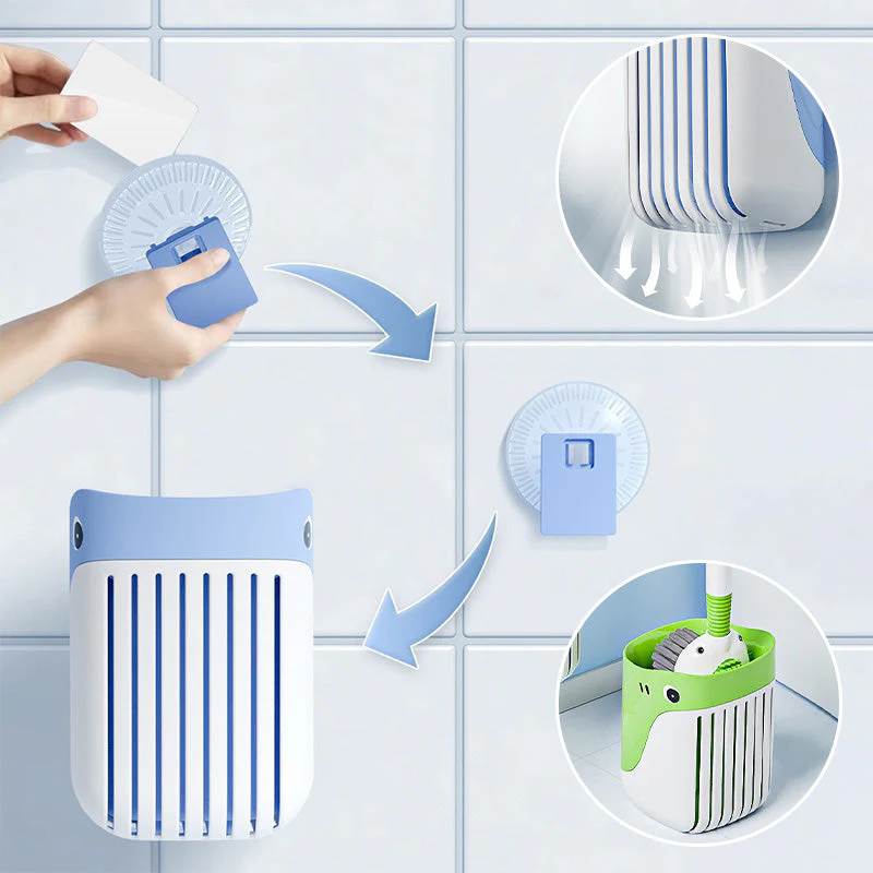 CleanGrip™ – Toiletborstelset met zuignap | 50% korting - Image 7