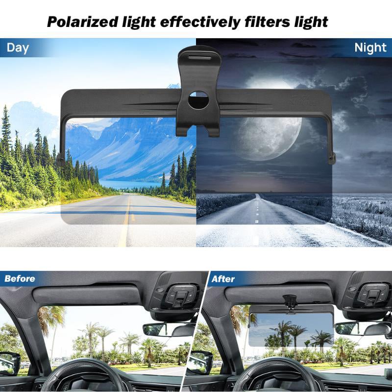 ClearDrive™ – Zonneklep met Gepolariseerde Anti-Verblindingsbescherming voor Veilig & Comfortabel Autorijden | 50% KORTING - Image 2