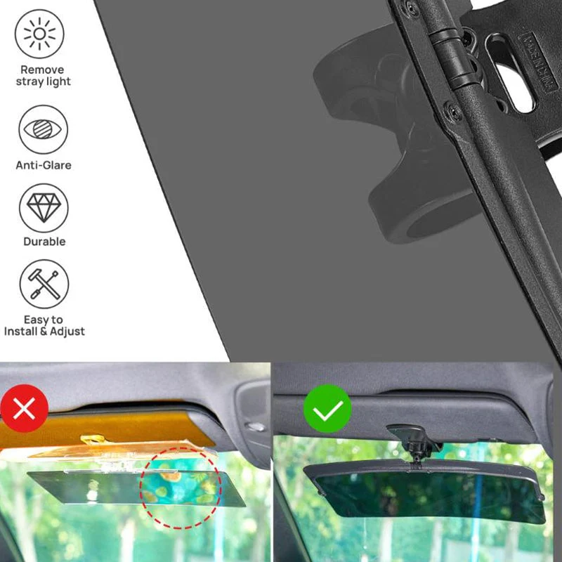 ClearDrive™ – Zonneklep met Gepolariseerde Anti-Verblindingsbescherming voor Veilig & Comfortabel Autorijden | 50% KORTING - Image 4