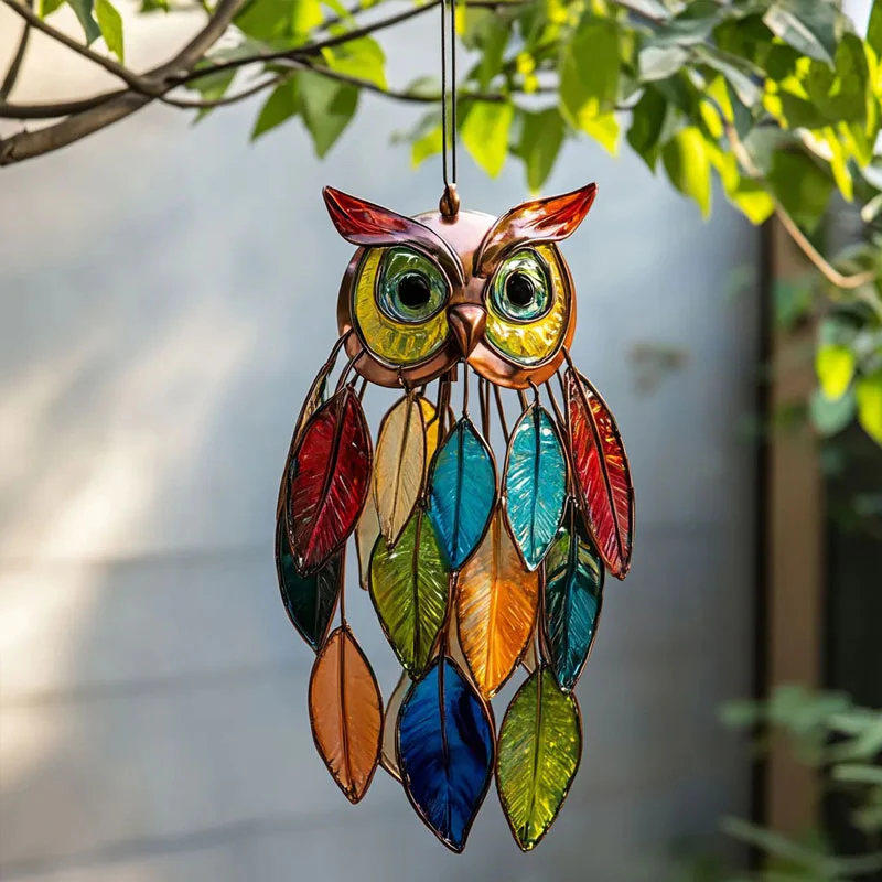 ColorOwl – Raamdecoratie met kleurrijk lichtspel | 1+1 GRATIS - Image 10