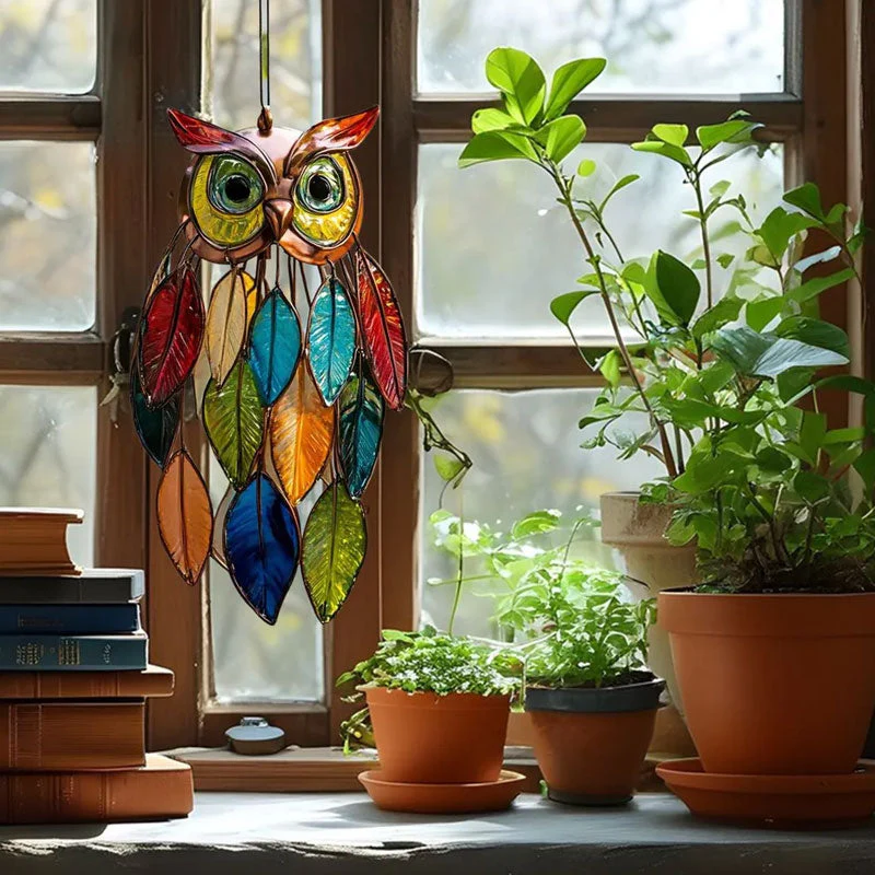 ColorOwl – Raamdecoratie met kleurrijk lichtspel | 1+1 GRATIS - Image 6