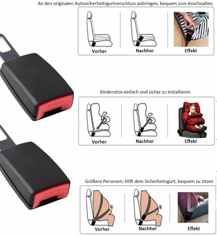 ComfortCruze – Veiligheidsgordelverlenger | 1+1 GRATIS - Image 14