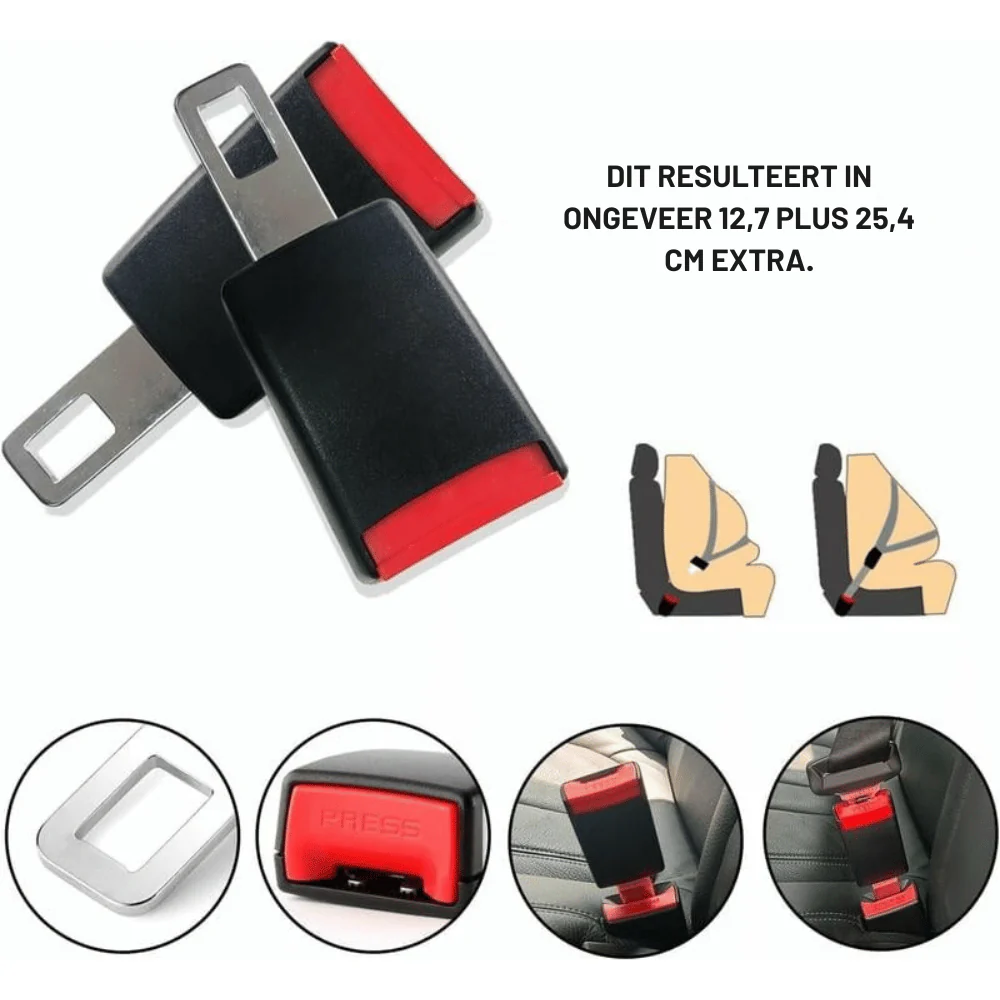 ComfortCruze – Veiligheidsgordelverlenger | 1+1 GRATIS - Image 7