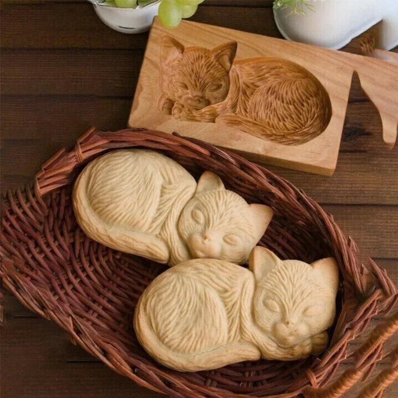Cookie snijder met houtpatroon - Image 8