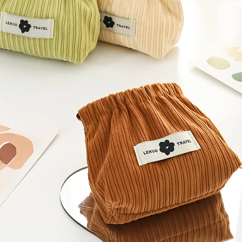 Corduroy elastische haarband organisator - Image 5