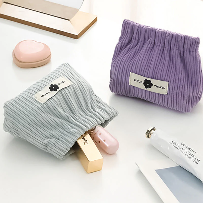 Corduroy elastische haarband organisator - Image 9