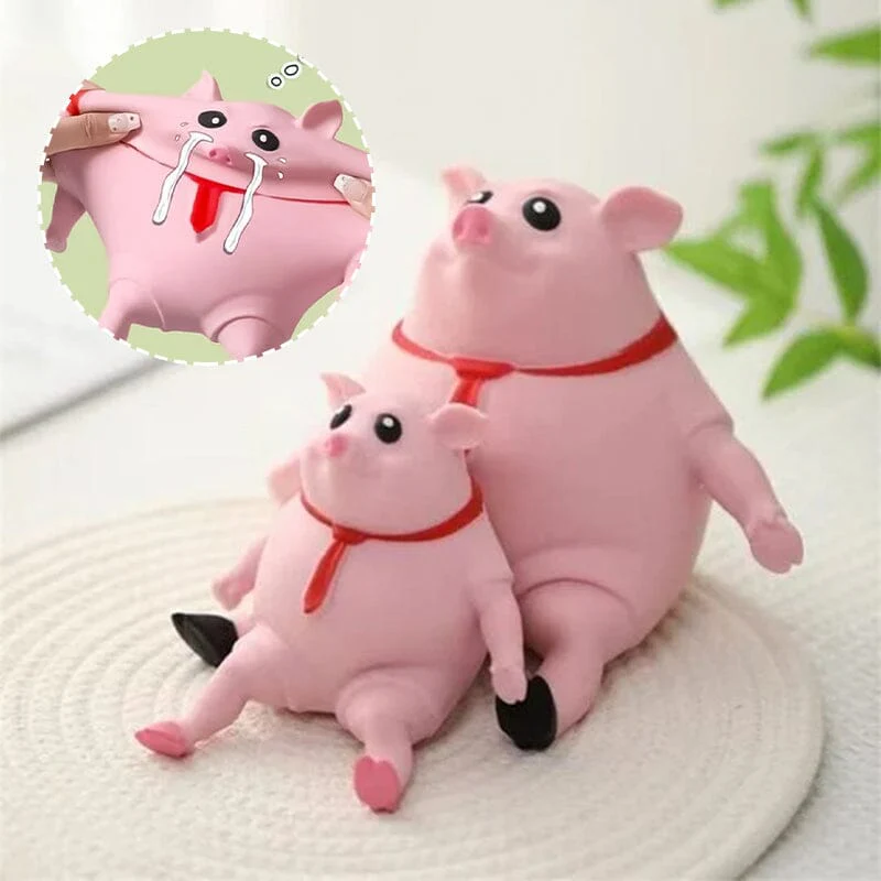 Creatief decompressie roze Piggy speelgoed