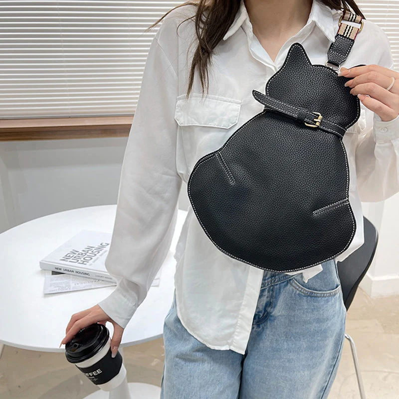 Cross body tas in de vorm van een kat - Image 3