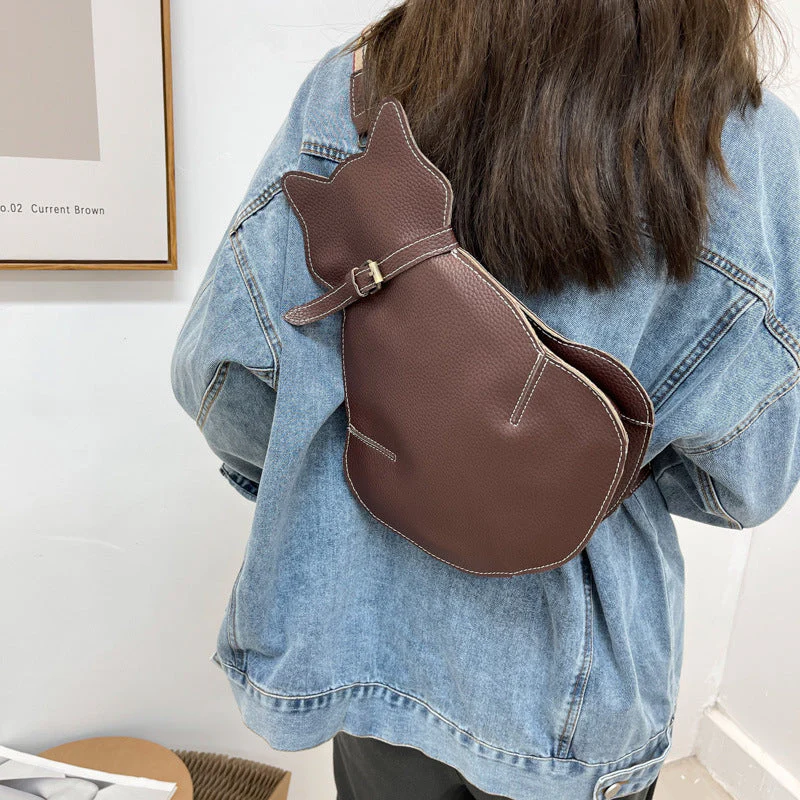 Cross body tas in de vorm van een kat - Image 6